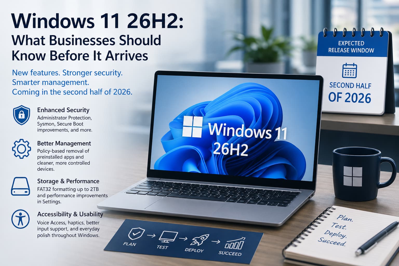 Windows 11 26H2: What Businesses Should Know Before It Arrives