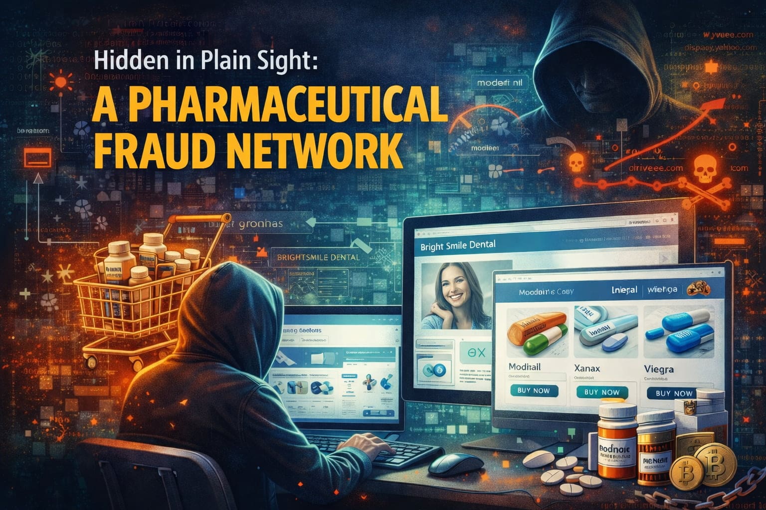 Hidden in Plain Sight: A Pharmaceutical Fraud Network