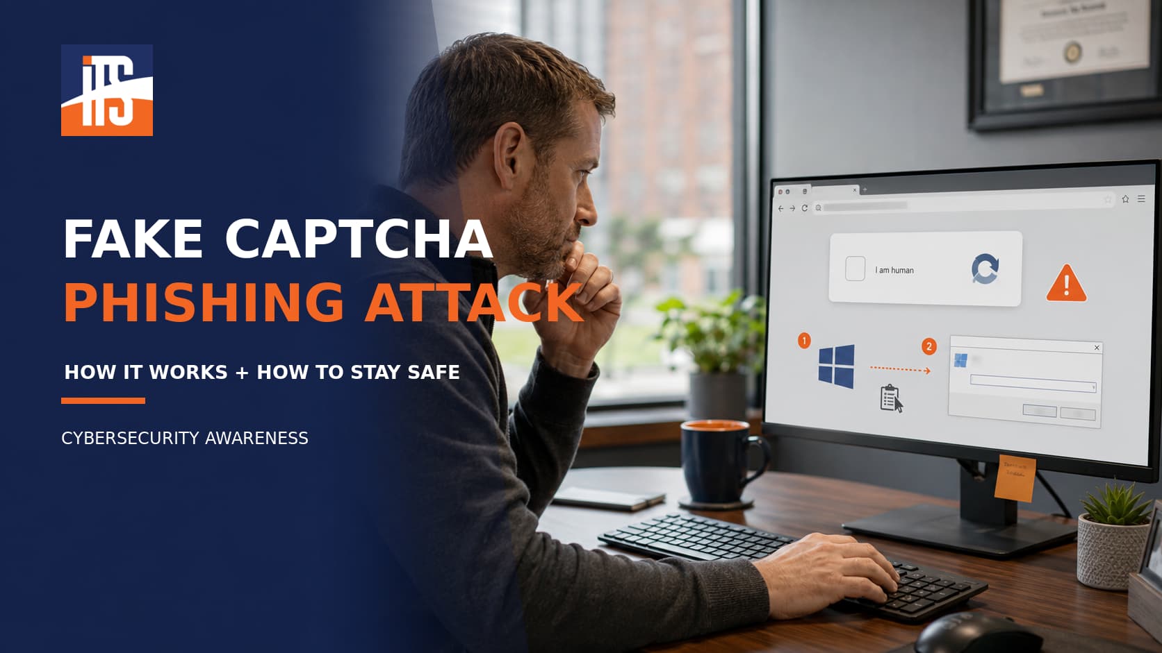 Fake CAPTCHA Phishing: How StopAndProtect Uses Hacked WordPress Sites