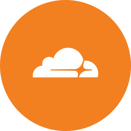 Cloudflare partner logo used by Illini Tech Services for secure cloud-based networking